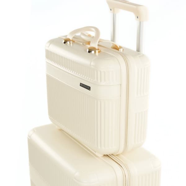 Nokiro 12' ABS Small Travel Case - Beige