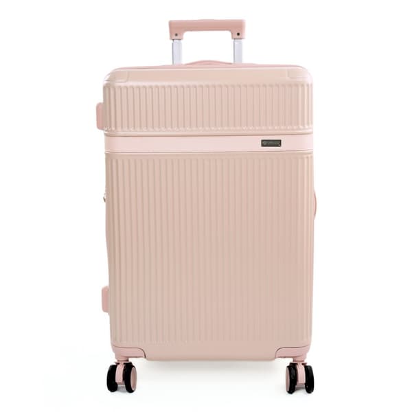 Middels hard reisekoffert Solier Nokiro 24' M - pudderrosa