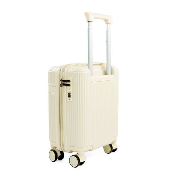 Liten hytte reisekoffert Solier Nokiro 16' XS - beige