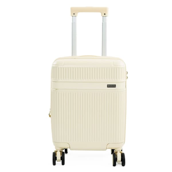 Liten hytte reisekoffert Solier Nokiro 16' XS - beige