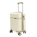 Miniatyrbilde 2 av 9: Liten hytte reisekoffert Solier Nokiro 16' XS - mørk beige