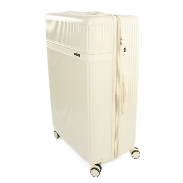 Erittäin suuri kova matkalaukku Solier Nokiro 32' XXL - beige