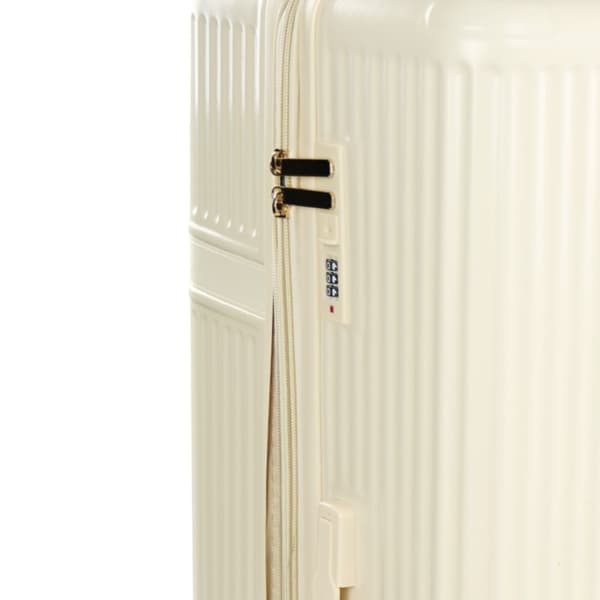 Hård rejsekuffert Solier Nokiro 28' XL - Beige