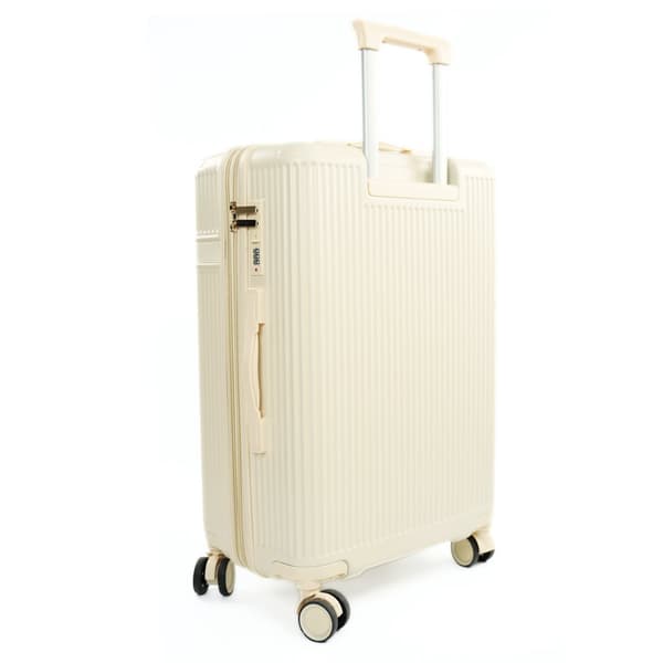 Medelhård resväska Solier Nokiro 24' M - beige