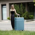 Miniatyrbilde 3 av 7: Ekstra stor hard reisekoffert Solier Nokiro 32' XXL - blå