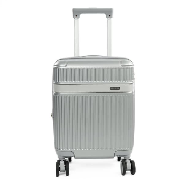 Liten hytte reisekoffert Solier Nokiro 16' XS - sølv