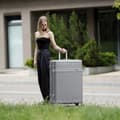 Miniatyrbilde 9 av 9: Medium Hard reisekoffert Solier Nokiro 24' M - Sølv