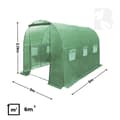 Miniatyrbilde 3 av 11: Hagefolietunnel 3x2m