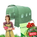 Miniatyrbilde 1 av 11: Hagefolietunnel 3x2m