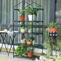 Miniatyrbilde 4 av 8: Minifoliedrivhus for balkong, 4 plan - hvit