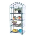 Miniatyrbilde 1 av 8: Minifoliedrivhus for balkong, 4 plan - hvit