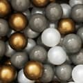 Miniatyrbild 1 av 3: Set med 200 bollar för torr pool, guld