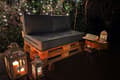 Miniatyrbilde 7 av 7: Sett for møbler fra europaller 120x40x15 beige