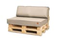 Miniatyrbilde 1 av 7: Sett for møbler fra europaller 120x40x15 beige