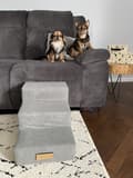 Miniatyrbild 6 av 7: Hund/katttrappa 3 trappsteg - beige
