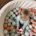 Miniatyrbillede 2 af 2: Sæt med 200 bolde til tør pool 8