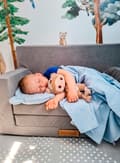 Pikkukuva 3 / 9: Kokoontaitettava persoonallinen vaahtomuovisohva lastenhuoneeseen