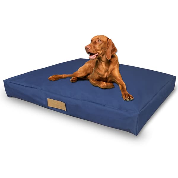 Personlig hundmadrass Dogeste XL Marinblå