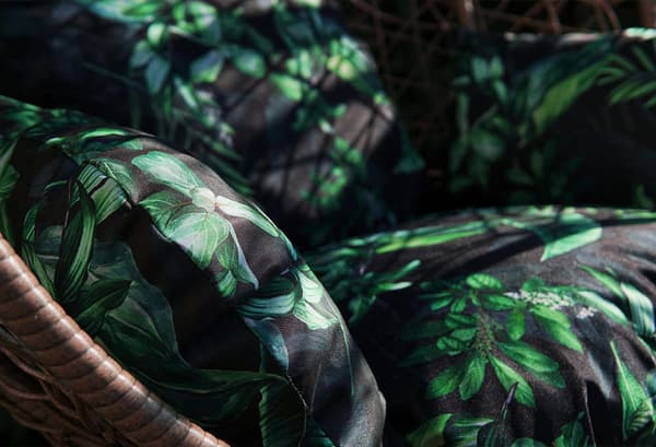 Cocoon Hanging Swing Cushion - Gröna blad