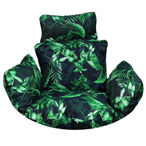 Cocoon Hanging Swing Cushion - Gröna blad