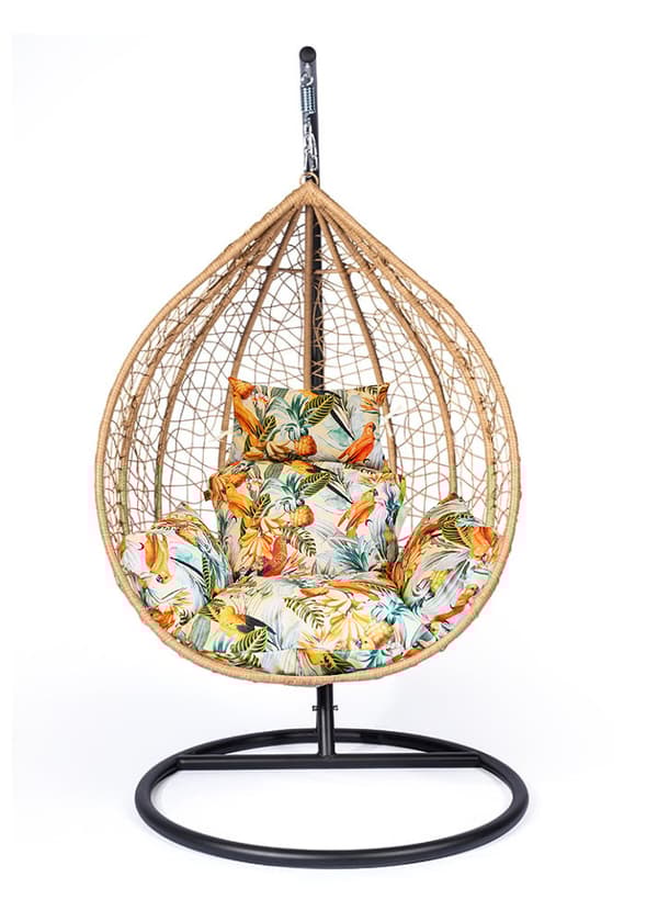 Cocoon Hanging Swing Pute - Papegøyer