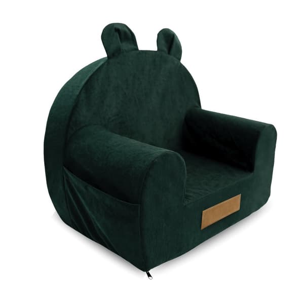 Personlig babysits med öron flaskgröna