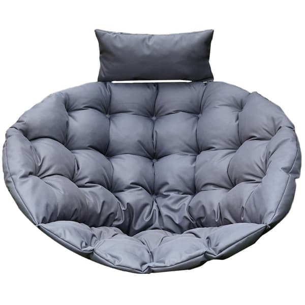 PREMIUM Hengestol Cocoon Pute - Grå