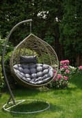 Miniatyrbilde 6 av 7: PREMIUM Hengestol Cocoon Pute - Grå
