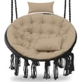 Miniatyrbilde 1 av 7: Cocoon pute hengestol PREMIUM - beige