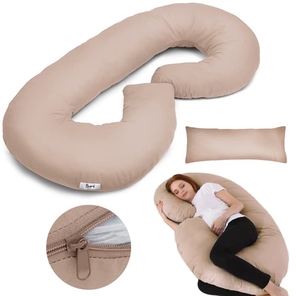Beige gravidkudde typ C
