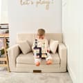 Miniatyrbilde 3 av 9: Sammenleggbar personlig barneskumsofa - lett lam