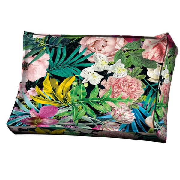 Hagepute for møbler laget av europaller - floral