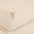 Miniatyrbilde 8 av 9: Sammenleggbar barnemadrass med trekk 120x60 til reiseseng - beige