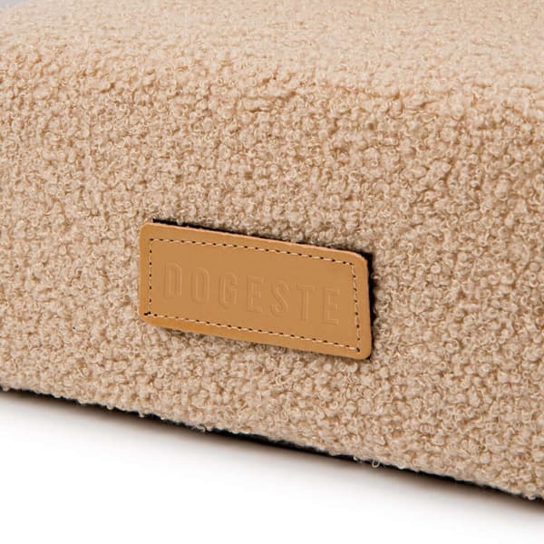 Hunde/katttrapp 4 trinn - LAMM mørk beige