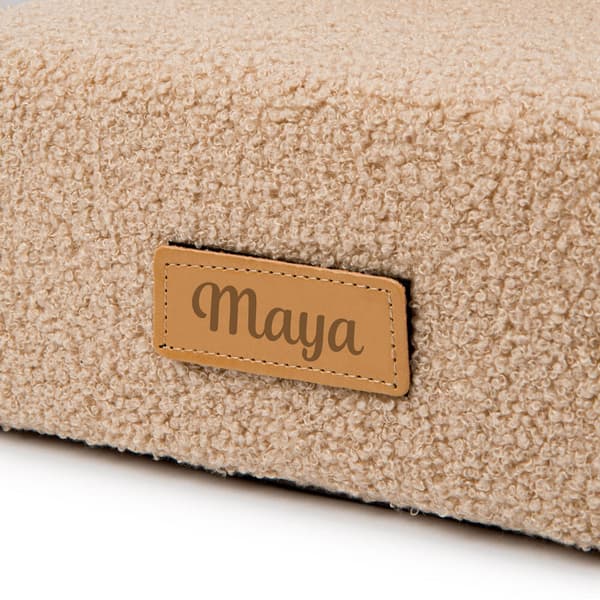 Hunde/katttrapp 4 trinn - LAMM mørk beige