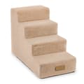 Miniatyrbilde 1 av 5: Hunde/katttrapp 4 trinn - LAMM mørk beige