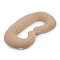 Miniatyrbilde 1 av 5: C-formet graviditetspute - Teddy kolleksjon - mørk beige