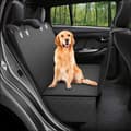 Miniatyrbillede 2 af 11: Universal hundeholder - betræk til bagsiden af ​​autostolen - sort