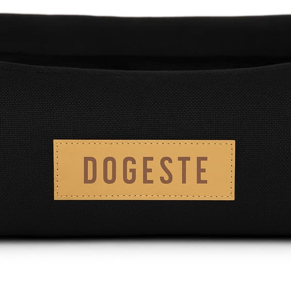 Personlig ortopedisk hundeseng Dogeste XXL svart