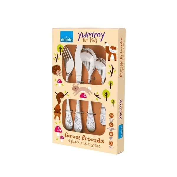 Barnebestikk Forest Friends 4-s