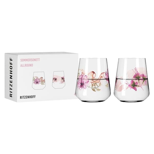 Sommersonet Vandglas 2-p