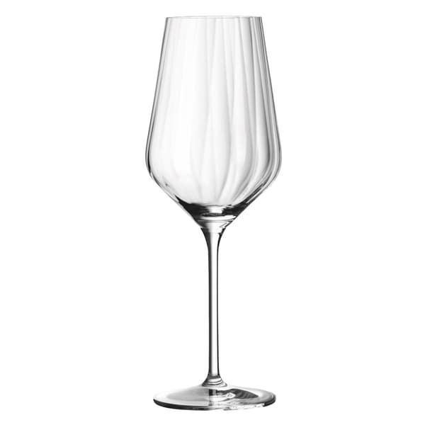 Sternschliff Vitvinsglas 2-p