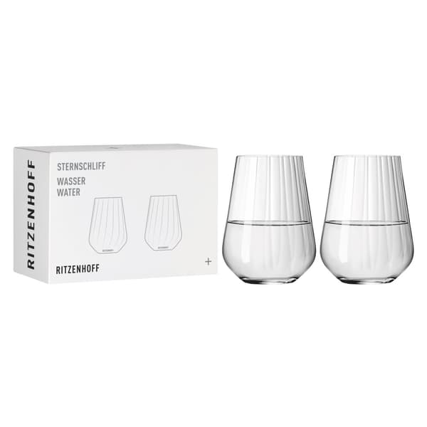 Sternschliff Vattenglas 2-p