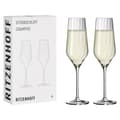 Miniatyrbilde 1 av 3: Sternschliff Champagneglass 2-p