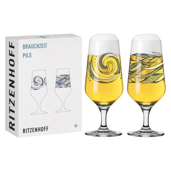 Brauchzeit Ølglass Pils 2-p NO: 3 & 4