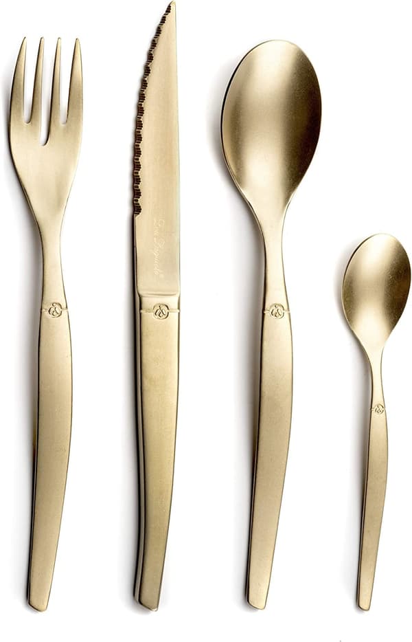 Jet Bestickset 16 dels stonewash champagne