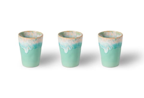 Lattemugg Grepresso 3-p Aqua