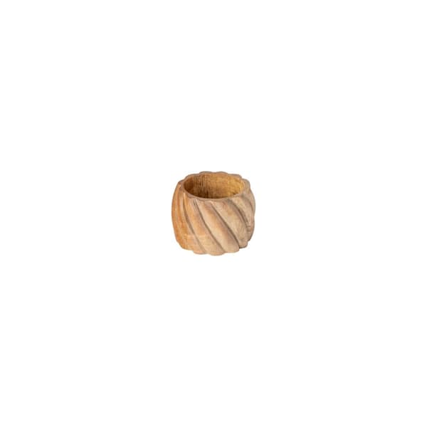 Servettring Spiral 4-p Light Brown