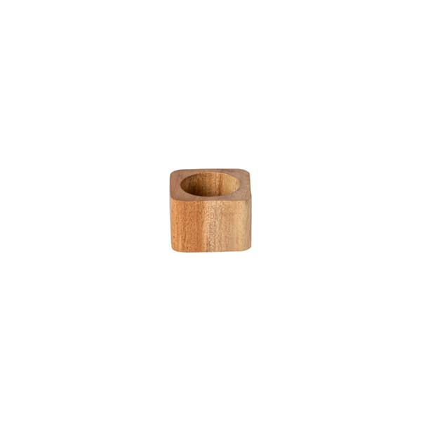 Servettring Square 4-p Light Brown