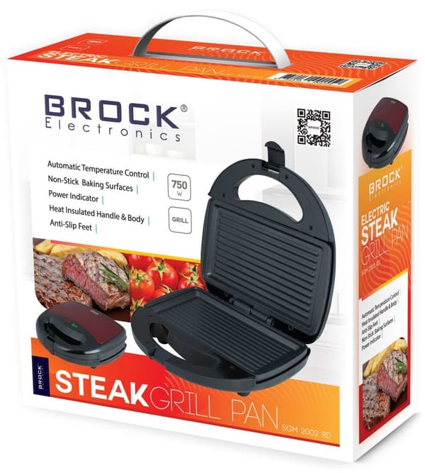 El-steakgrill SGM 2002 RD, 750W